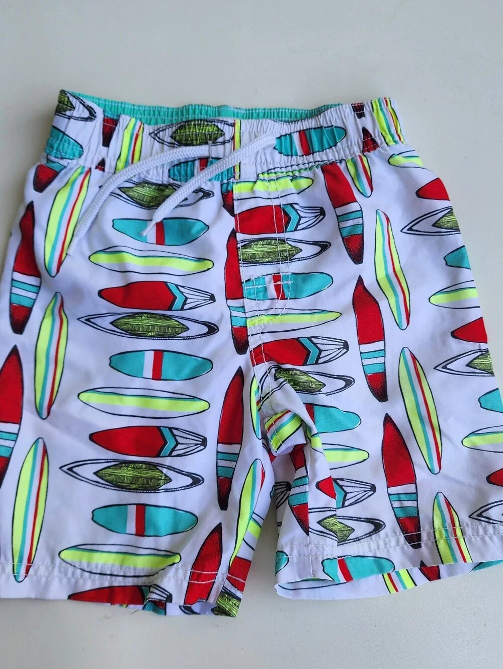 Lot Of 7 Toddler Boys Janie Jack Linen Swim Trunks Shorts Mixed Old Navy Sz 3T